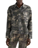 RRP€260 ATM ANTHONY THOMAS MELILLO Military Jacket Size M Long Sleeve Camouflage gallery photo number 2