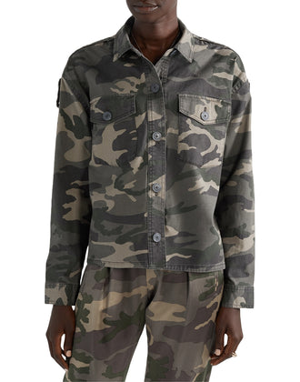 RRP€260 ATM ANTHONY THOMAS MELILLO Military Jacket Size M Long Sleeve Camouflage gallery photo number 2