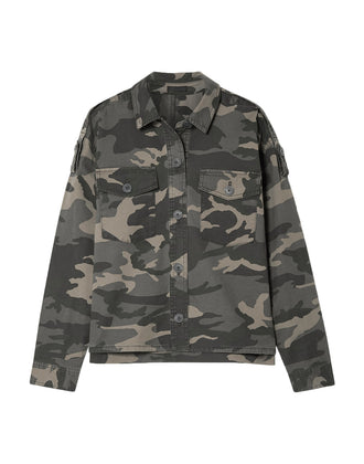 RRP€260 ATM ANTHONY THOMAS MELILLO Military Jacket Size M Long Sleeve Camouflage gallery photo number 5