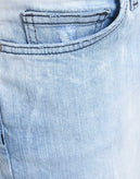 RRP€135 CURRENT/ELLIOTT Jeans W26 Stretch Ripped Bleached Skinny Made in USA gallery photo number 4