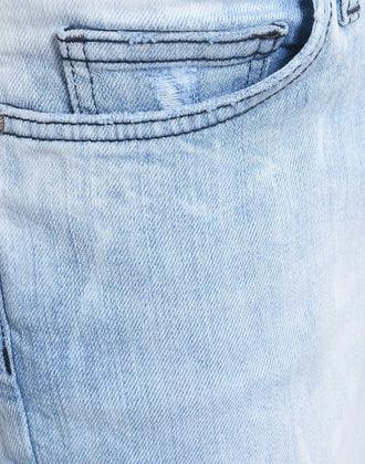 RRP€135 CURRENT/ELLIOTT Jeans W30 Stretch Ripped Bleached Skinny Made in USA gallery photo number 4