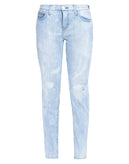 RRP€135 CURRENT/ELLIOTT Jeans W30 Stretch Ripped Bleached Skinny Made in USA gallery photo number 3