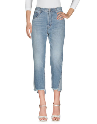 RRP €410 J BRAND Jeans W26 Garment Dye Cropped Unfinished Cuffs High-Rise