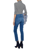 RRP €215 3X1 NYC Jeans W30 Stretch Garment Dye Frayed Cropped Made in USA gallery photo number 2