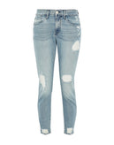 RRP €215 3X1 Jeans W28 Ripped Style Faded Effect Slim Fit gallery photo number 3