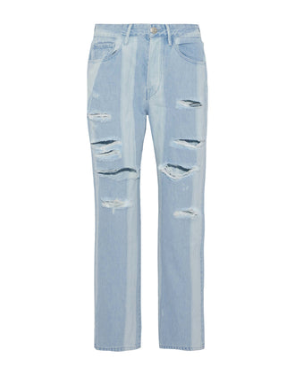 RRP €270 3X1 Jeans W26 Faded Ripped Made in USA gallery photo number 3