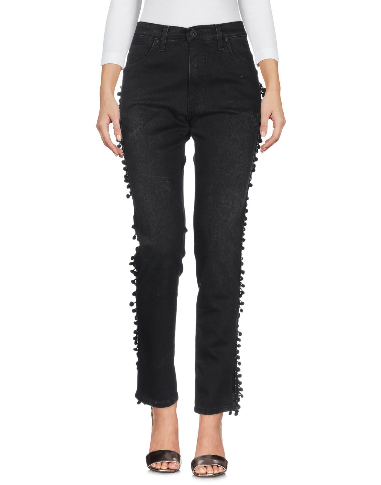MESSAGERIE PATRIZIO PISCAGLIA Jeans W27 Garment Dye Made in Italy RRP €295 gallery main photo