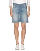 RRP €135 CLOSED Denim Bermuda Shorts W30 Faded Zip Fly Made in Italy gallery photo number 1