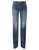 RRP$420 TRE By NATALIE RATABESI Jeans W24 Distressed Faded Straight Made in USA gallery photo number 4