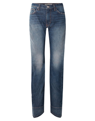 RRP €420 TRE By NATALIE RATABESI Jeans W25 Distressed Faded Straight Made in USA gallery photo number 6