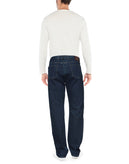 RRP€835 ERMENEGILDO ZEGNA Luxury Denim Jeans IT64 US54 5XL Blue Garment Dye Slim gallery photo number 2