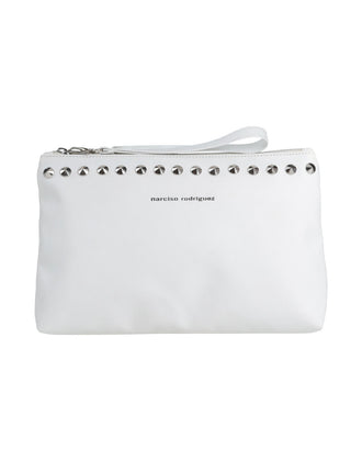 RRP€135 NARCISO RODRIGUEZ Clutch Bag Grainy Panel Spiked Zipped Made in Italy gallery photo number 2