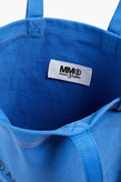 RRP €193 MM6 MAISON MARGIELA Canvas Tote Bag Reverse Logo Made in Italy gallery photo number 7