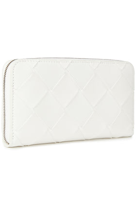 RRP €790 BOTTEGA VENETA Intreccio Leather Clutch Wallet Card Pockets Zipped gallery photo number 2