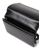 RRP€390 BOTTEGA VENETA Leather Mini Flap Wallet Black Card Pockets Elastic Strap gallery photo number 3