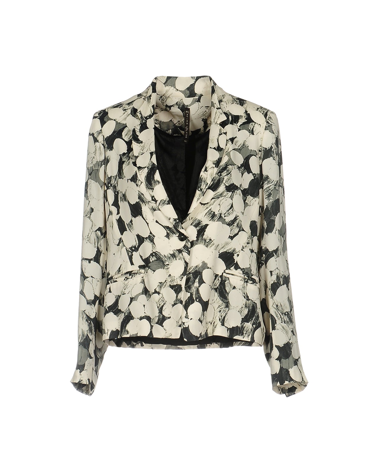 RRP €230 MANILA GRACE Blazer Jacket Size IT 40 / S Patterned Made in Italy gallery main photo