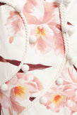 RRP €1100 ZIMMERMANN Linen Flounce Dress Size 0 / XS Floral Pom Pom Trim V Neck gallery photo number 5