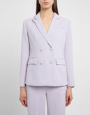 RRP €115 8 Crepe Blazer Jacket US2 IT38 Double-Breasted gallery photo number 2