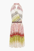 RRP €1606 MISSONI Knitted Dress IT38 US2 UK6 XS Halter Neck Made in Italy gallery photo number 3