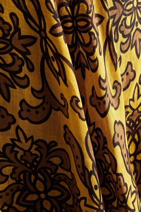 RRP€900 ZIMMERMANN Nina Linen Flare Dress Size US4 AU0 XS Shirred Back Bandeau gallery photo number 5