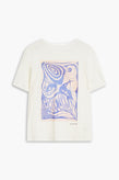 RRP€178 ZIMMERMANN Organic Linen T-Shirt Size US4 AU0 XS Printed Short Sleeve gallery photo number 3