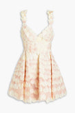 RRP€1200 ZIMMERMANN Prima Mini Tulle Petal Dress AU3 US10 L Silk & Linen Lined gallery photo number 3