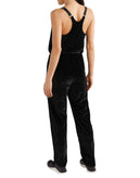 RRP €150 HEROINE SPORT Velour Jumpsuit Size M Drawstring Waist Made in USA gallery photo number 5