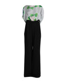 RRP€746 ROBERTO CAVALLI CLASS Silk Jumpsuit IT56 US20 UK24 5XL Floral Boat Neck gallery photo number 3