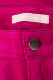 STEFANEL Light Corduroy Trousers Size 26 / S Contrast Stitching Regular gallery photo number 5