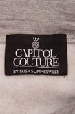 RRP €110 CAPITOL COUTURE By TRISH SUMMERVILLE Sweatshirt Size S Melange Printed gallery photo number 6