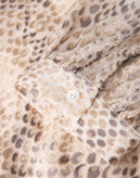RRP€300 HAUTE HIPPIE Bandeau Top Blouse Size US2 XS Fil Coupe Snakeskin Pattern gallery photo number 8