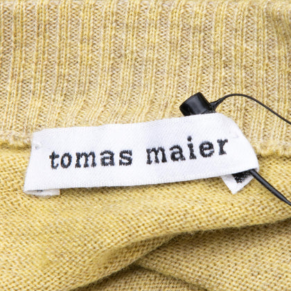RRP€660 TOMAS MAIER Wool Jumper Size US2 XS Zipped Sleeves Melange Made in Italy gallery photo number 6