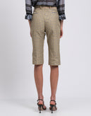 RRP €450 N 21 Capri Trousers Size US 2 EU 38 / XS Gingham Zip Fly Made in Italy gallery photo number 6