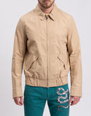 RRP €180 8 Blouson Jacket Size 56 / 3XL Beige Lightweight Full Zip Collared gallery photo number 4