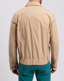 RRP €180 8 Blouson Jacket Size 56 / 3XL Beige Lightweight Full Zip Collared gallery photo number 6
