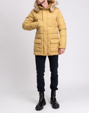 RRP €275 8 Down Quilted Parka Jacket Size 50 Faux Fur Trim gallery photo number 3
