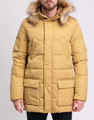 RRP €275 8 Down Quilted Parka Jacket Size 50 Faux Fur Trim gallery photo number 4