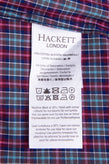 HACKETT Shirt Size S Tartan Pattern Long Sleeve Button Down Collar Classic Fit gallery photo number 9