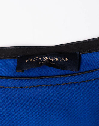 RRP €500 PIAZZA SEMPIONE Shift Dress Size IT 40 / XS Wool Blend Colour Block gallery photo number 9