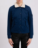 RRP €245 8 Jacket Size M Padded Sherpa Collar gallery photo number 4