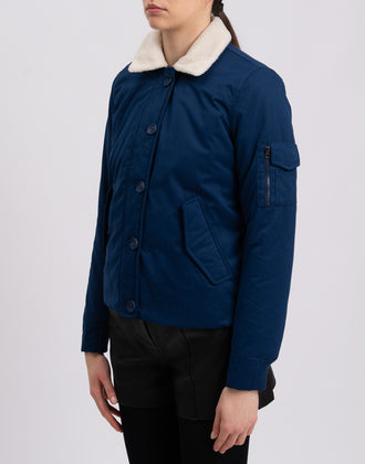 RRP €245 8 Jacket Size M Padded Sherpa Collar gallery photo number 5