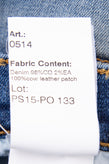 RRP €440 R13 Drop Crotch Jeans W24 Faded Dirty Look Cropped Made in Italy gallery photo number 9