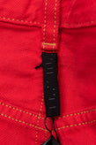 RRP €470 BEN TAVERNITI UNRAVEL PROJECT Jeans W27 Red Button Fly Made in Italy gallery photo number 10