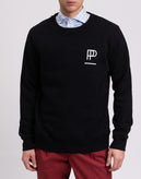 POPPRI Unisex Sweatshirt Size L Coated Logo Two Tone Crew Neck gallery photo number 4
