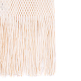 RRP €380 ALYX Stole Scarf Ivory Open Knit Fringe Edges Made in Italy gallery photo number 5