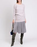 RRP €275 ENZA COSTA Cashmere & Wool Longline Jumper Size XS HANDMADE Destroyed gallery photo number 2