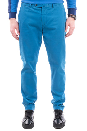 RRP€135 HACKETT Chino Trousers Size 38L Stretch Garment Dye Herringbone Slim Fit gallery photo number 5