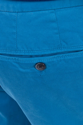 RRP€135 HACKETT Chino Trousers Size 38L Stretch Garment Dye Herringbone Slim Fit gallery photo number 6