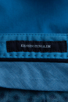 RRP€135 HACKETT Chino Trousers Size 38L Stretch Garment Dye Herringbone Slim Fit gallery photo number 12