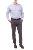 RRP€110 HACKETT Twill Pleated Trousers Size 40R Stretch Garment Dye Zip Fly gallery photo number 1